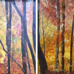 Fall on the Blue Ridge Parkway (Diptych)