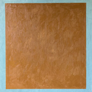 Sea Foam and Yellow Ochre