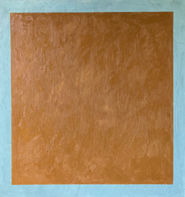 Sea Foam and Yellow Ochre