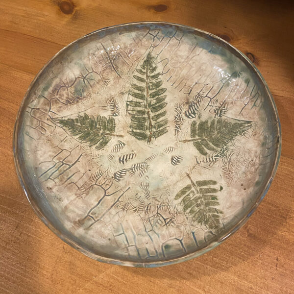 Mountainside Fern Plate