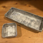 Snow Ridge Serving Platter w/Dipping Square
