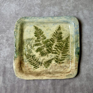 Stone Wall Fern Platter